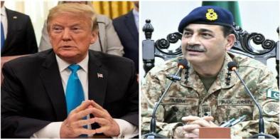 President Donald Trump and Pakistan’s Chief of Army Staff Syed Asim Munir