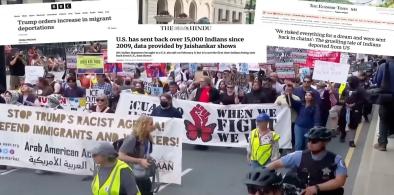 Immigrant deportations spark protests across the U.S. (Collage by Regina Johnson)