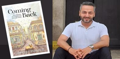 Shueyb Gandapur, author of Coming Back: the odyssey of a Pakistani through India