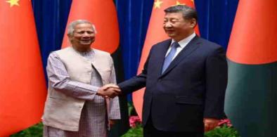 Muhammad Yunus visit to China and meeting Xi Jinping