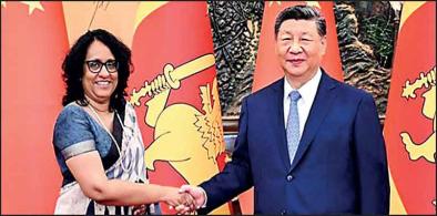 PM Harini Amarasuriya met Xi Jinping