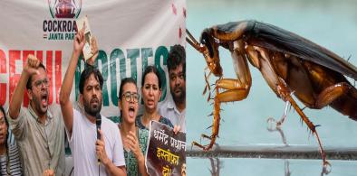Cockroach Janta Party's Jantar Mantar protest