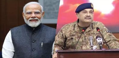 Narendra Modi and Asim Munir