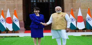  Japanese PM and Indian PM in India