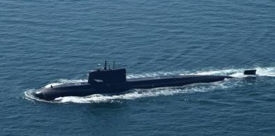 Pakistan firing from Hangor-class submarine