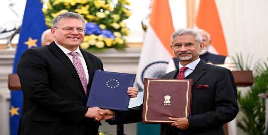 EU-India FTA initialling in New Delhi