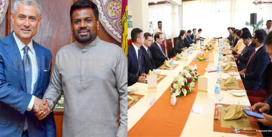US Assistant Secretary of State S Paul Kapur meeting Sri Lanka President and Chinese officials meeting Sri Lanka party leadership