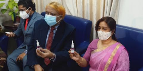 Bangladesh develops nasal spray to fight COVID-19 virus ...