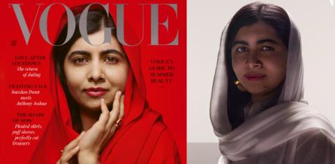 Malala Yosufzai features on Vogue cover | South Asia Monitor