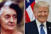 Indira Gandhi and Donald Trum